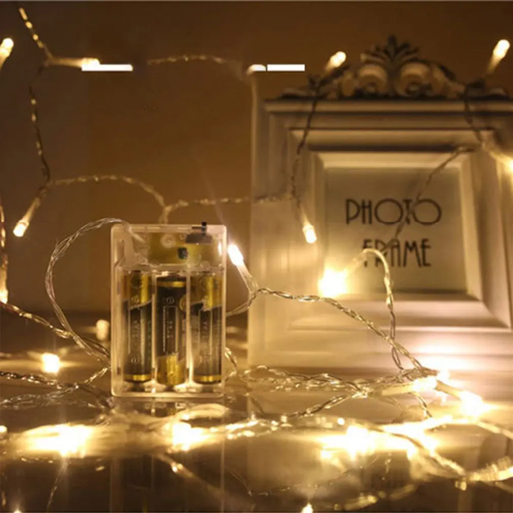 Led Light String Battery Box Christmas Day Anti-watercolor String Lights Ins Decorative Lights Star Lights