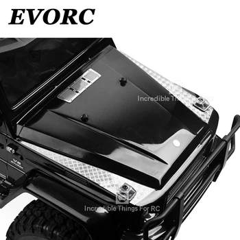 

XQRC for 1 / 10 RC track car trx6 g63 engine cover skid plate stainless steel trim trx4 G500