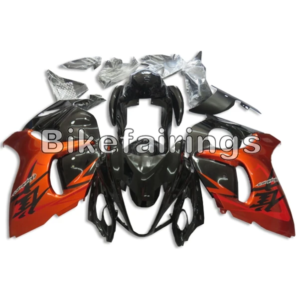 В комплекте оранжевого и черного цветов рамы кузова для Suzuki GSXR1300 2008 09, 10, 11, 12, 13, 14, 15, GSXR 1300 Hayabusa впрыска Кузов