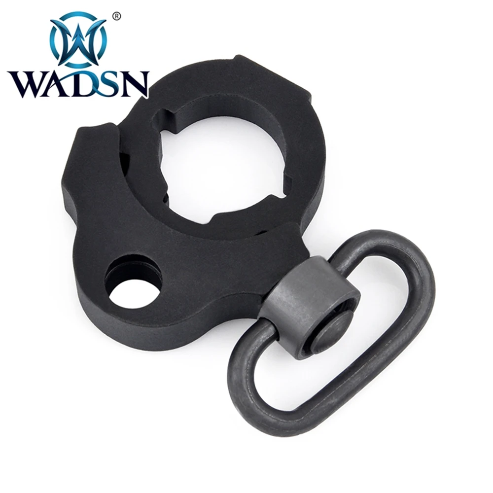 WADSN Тактический PWS стиль черный Ambidextrous Стоковое кольцо для слинга pws сток база слинг адаптер для M4 AEGS Охотничьи аксессуары