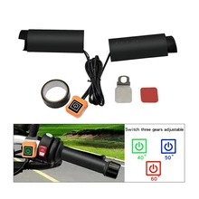 Регулируемые ручки с подогревом, универсальная трехскоростная нагревательная ручка, накладка на руль