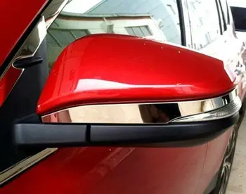 

Chrome rearview mirror side molding cover trim For Toyota RAV4 2013 -2018