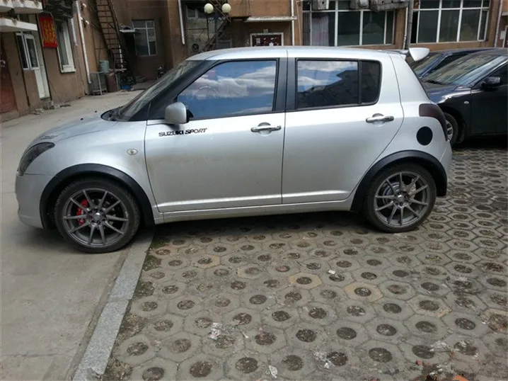 Спойлер для Suzuki Swift спортивный спойлер из АБС материала заднего крыла автомобиля
