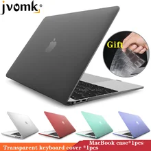 Тонкий чехол для ноутбука MacBook Air Pro retina, 11, 12, 13 лет, A1466 15 16 дюймов Сенсорная панель Pro 13,3 A2159 15,4 A1707 Air13 ID A1932