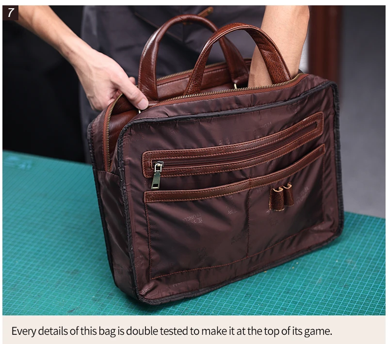 Мужской портфель из натуральной воловьей кожи, Офисные Сумки для мужчин, сумка для ноутбука, сумка для работы, большие сумки через плечо, кожа