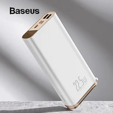 Baseus внешний аккумулятор 20000 мАч Быстрая зарядка 3,0 Быстрая зарядка для iPhone11 Max USB внешний аккумулятор зарядное устройство для Samsung gs9