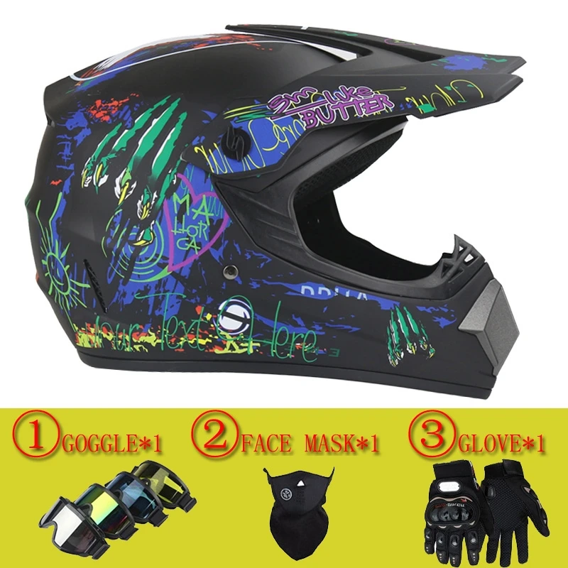 MSUEFKD Лидер продаж мотокросс шлем ATV мотоциклетный шлем Para Moto Casco внедорожные грязи Горные Шлем для езды на мотоцикле, в горошек