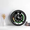 Airspeed Indicator Wall Clock For Pilot Home Décor Airplane Instrument Silent Swept Clock Aviator Mancave Artwork Timepieces 3