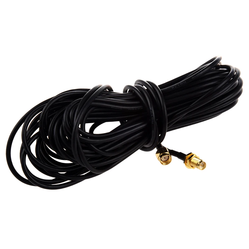 

Top-9m Meter Wifi Antenna Extension Cable Lead RP-SMA For Wi-Fi Routers D-Link