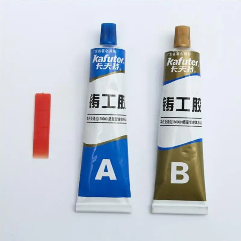 

2pcs Industrial AB Glue Strong Adhesive Heat Resistance Cold Weld Metal Repair Casting Paste Quick-drying Sealant Dropshipping
