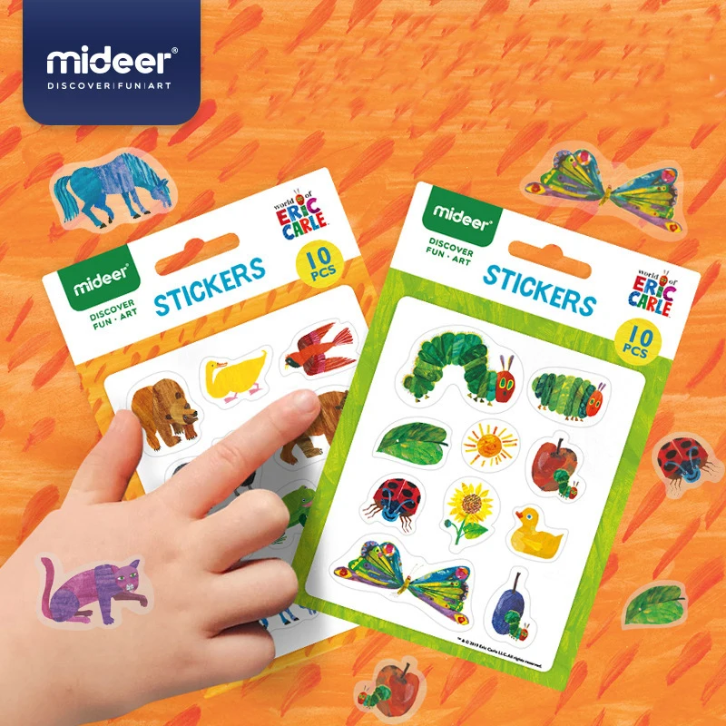 

MiDeer children PVC stickers Cartoon stickers waterproof washable stickers cup book Phone Laptop Sticker for kids 3Y+