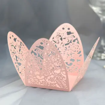 

50pcs Cut Up Candy Boxes Wedding Favor Boxes Bridal Shower decorations fold