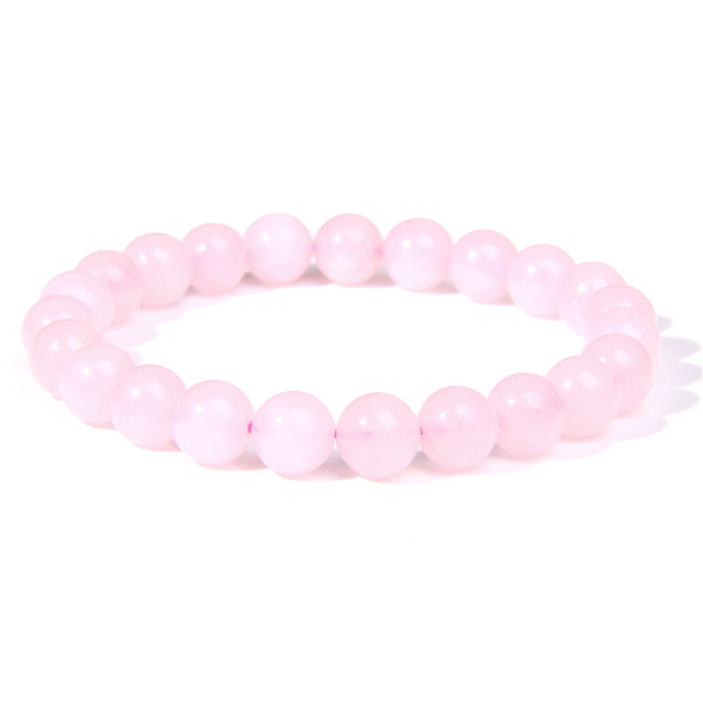 elegant personality bracelet Natural pink rhodonite Rhodochrosite stone beads beadded bracelet for ladies gifts jewelry