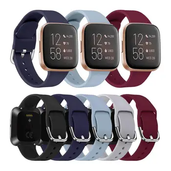 

11Color Sport Replacement silicone Strap For Fitbit Versa 2 Breathable Adjustable Loop Watch Band For Fitbit Versa 2 Smart Watch