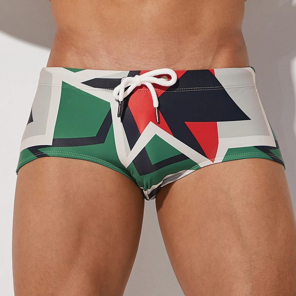 Shorts Men Swimsuit Surf-Beachwear Mens Trunks Sexy Summer Stretch Outdoors