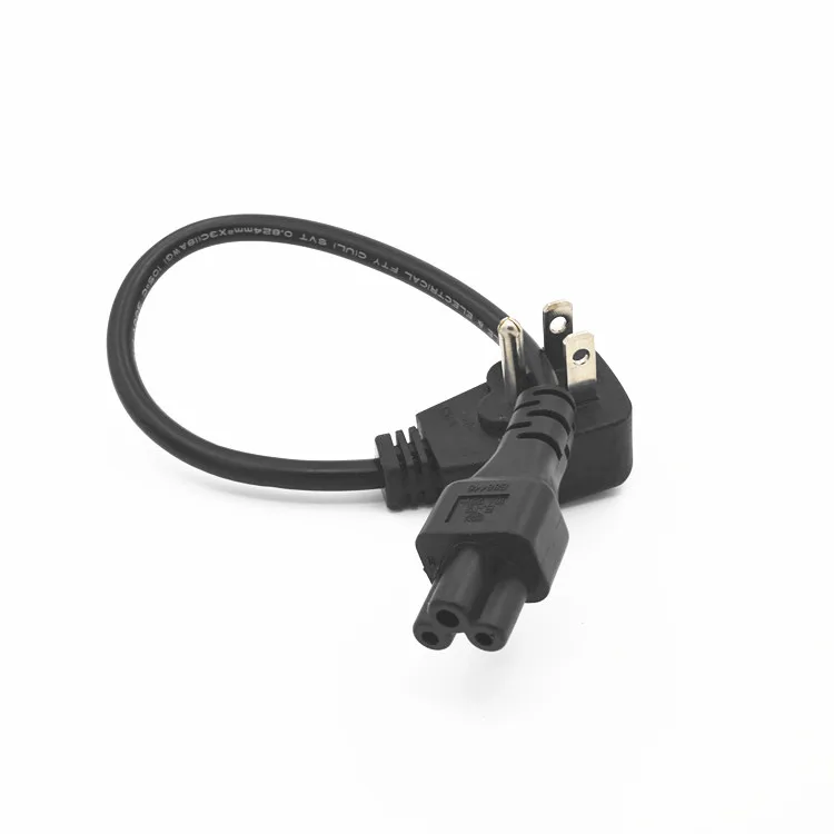 3 контактный плоский шнур питания штекер Nema 5 15P к гнездовому разъему IEC 320 C5 кабель