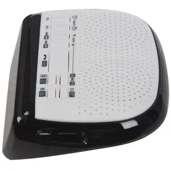 

Portable Multifunctional DOUBLE ALARM Clock Bluetooth/Wirelss Speaker FM Radio Time Display TF Card Slot