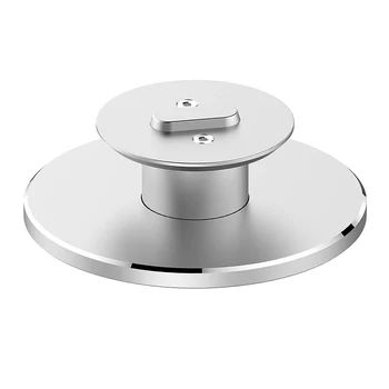 

Anti-slip Holder Round Adjustable Base Speaker Stand 360 Degree Rotate Storage Bracket Desktop Portable for Amazon Spot