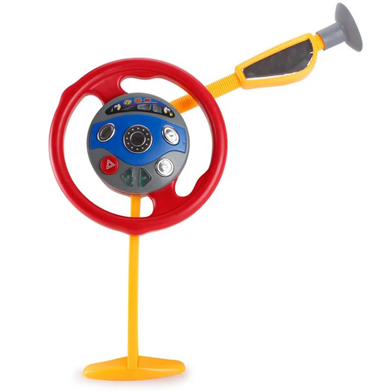 

Baby Electronic Backseat Driver Car Seat Steering Wheel Kids Toy Musical Suction Cup Driving Steering Wheel Educational Toy