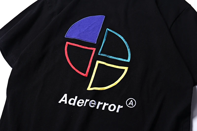 Adererror футболка для фитнеса Harajuku уличная мода для мужчин и женщин ретро ветряная мельница буквы Adererror Футболка с принтом ADER свободная футболка