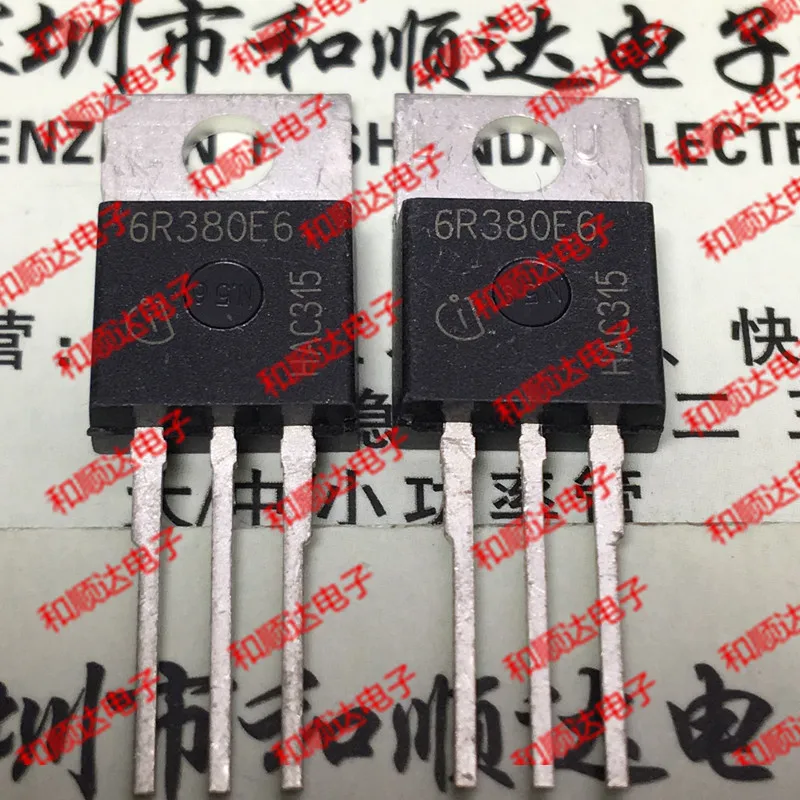 10 шт./лот 6R380E6 IPP60R380E6 новые имеющиеся в 220