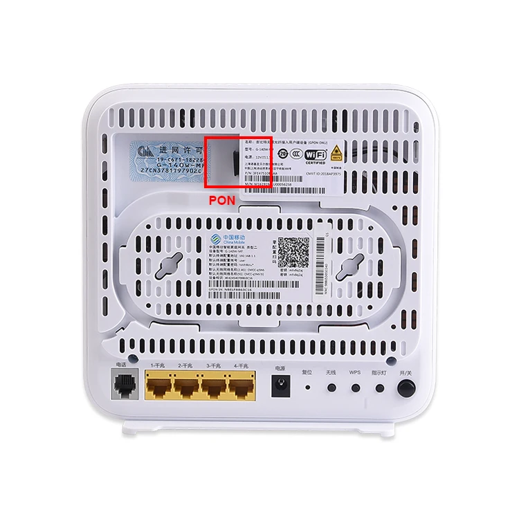 G-140W-MF 1 порт+ 4GE+ 1Tel 2,4G/5G ftth двухдиапазонный волоконный wifi onu gpon fiber onu