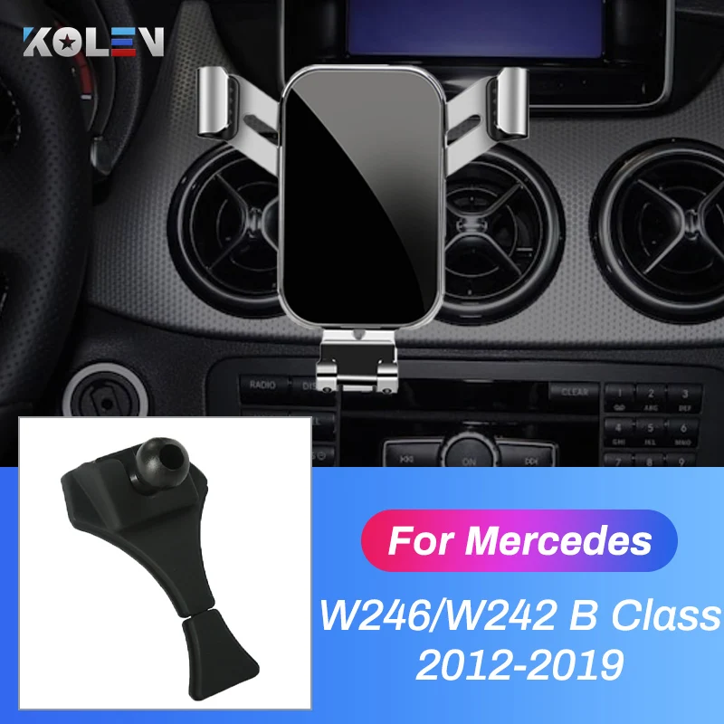 Автомобильный мобильный телефон держатель для Mercedes Benz B класс W246 W242 B180 B200 B250 2012 2019