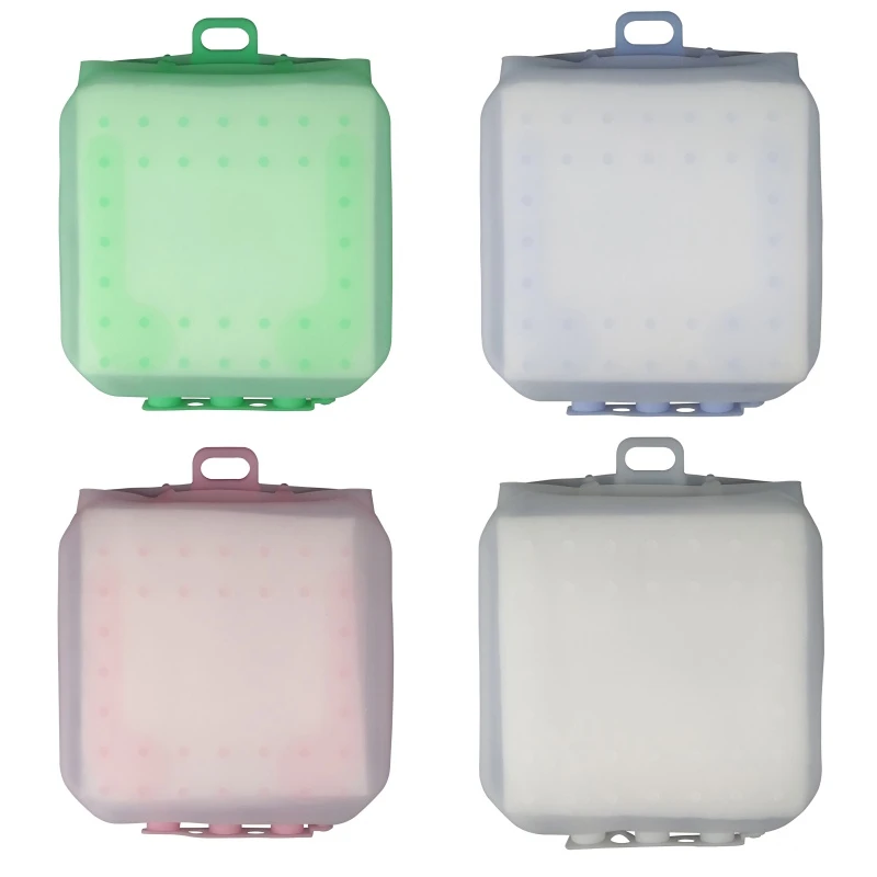 

Portable Silicone Travel Laundry Bag Reusable Wash Bag Outdoor Storage Organizer For Underwear, Shirt, Baby Clothes, Fruit