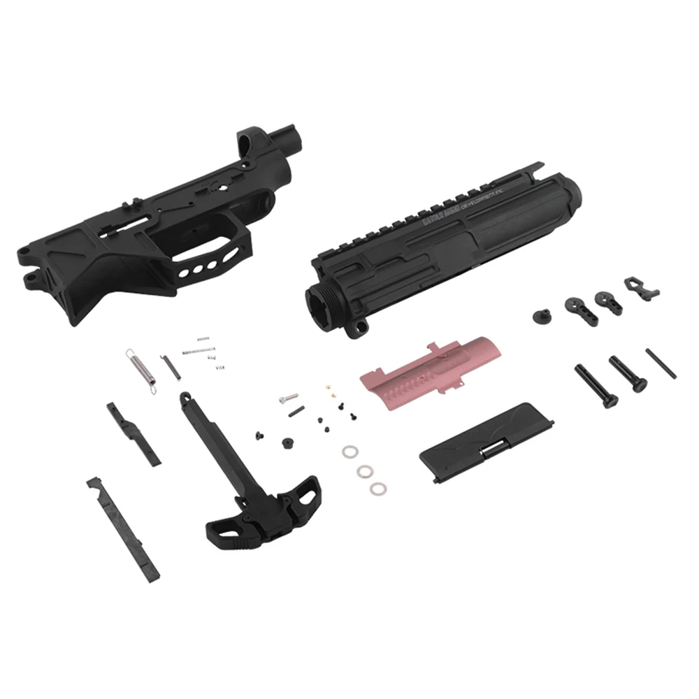 Для BD556 нейлоновый Airsoft ресивер для гелевого бластера JinMing AEG Body Gel split Air guns Ver.2 коробка передач Пейнтбольные аксессуары - Цвет: Black