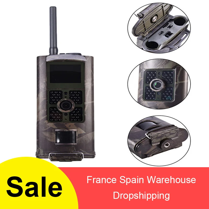 

HC 700G Hunting Camera Wild Surveillance Tracking 12MP 940nm Night Vision MMS GPRS Scouting 2G/3G Trap Infrared Game Hunter Cam