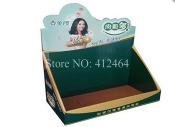 

Easy Assembled Color Printed Cardboard Display Stand Box for Comestic ( DX-016)