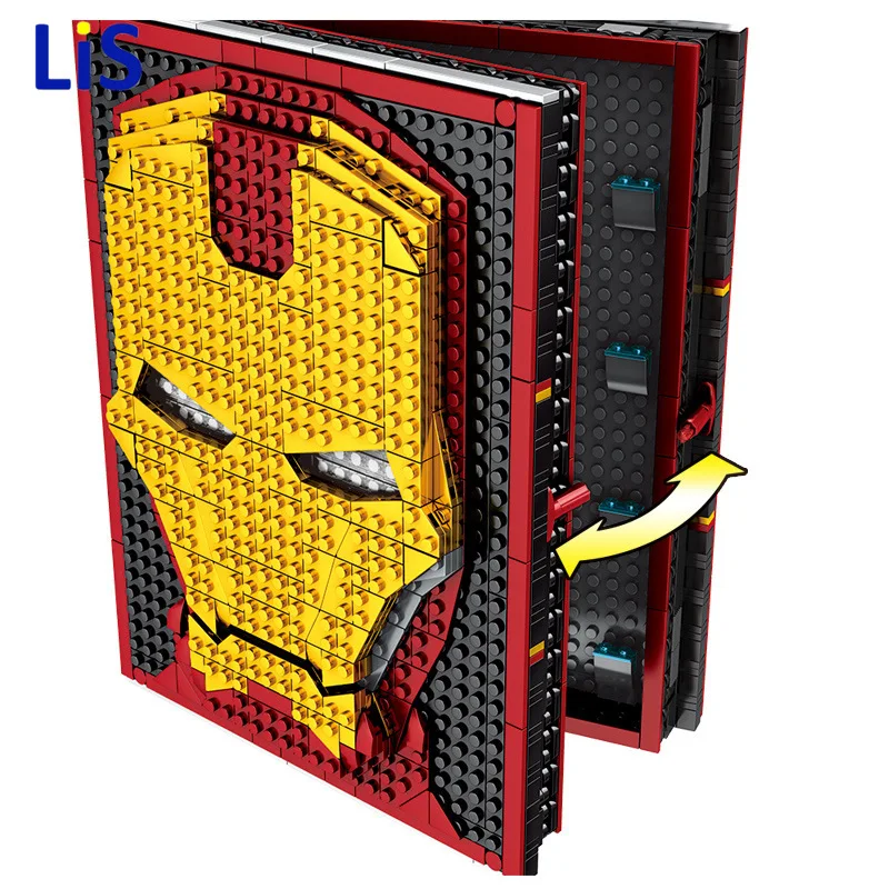 Ceny Nowy SY1361 Legoinglys Marvel Avenger Iron Man kolekcje książka budynek bloki cegły zabawki Legoinglys prezenty dla dzieci