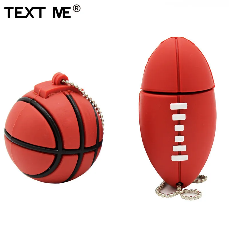 TEXT ME креативная модель usb флеш-накопителя с мультяшным теннисом, баскетболом и футбольным мячом usb2.0 4GB 8GB 16GB 32GB 4GB 8GB 16GB 32GB pendrive