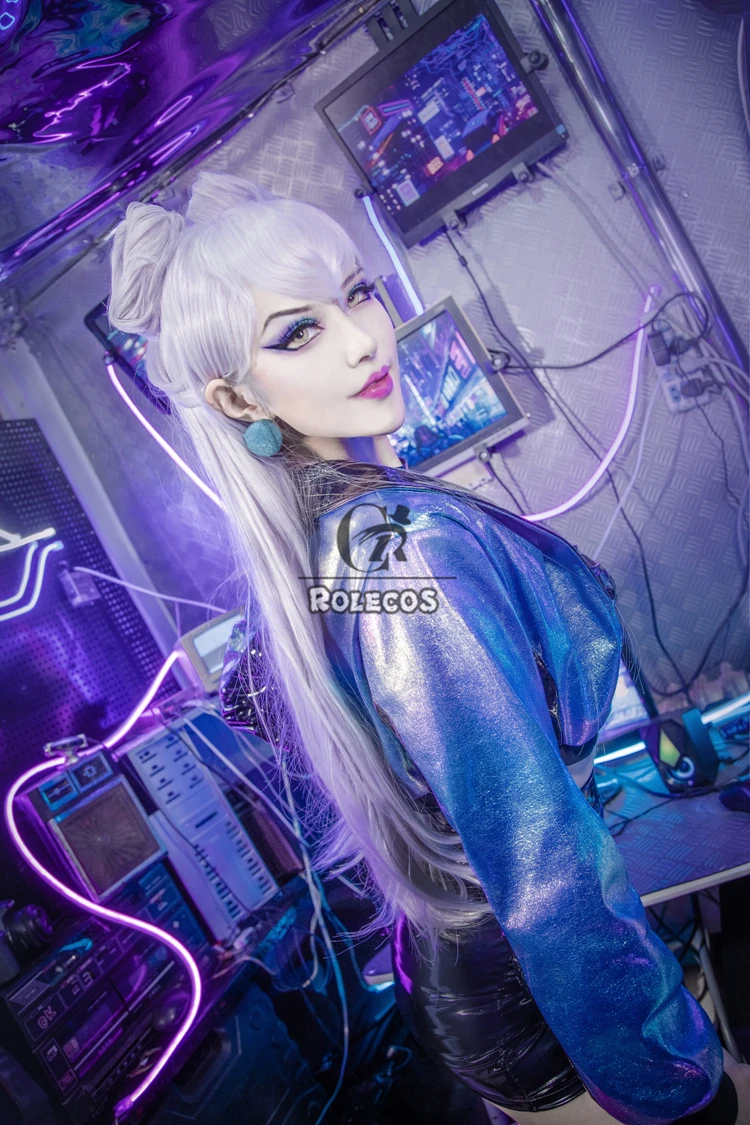 Rolecos Game Lol Kda Cosplay Costume Evelynn Women Sexy All Out Halloween Bra Skirt Full Set -Zentai shop online H500e994f717d4f09b004939e1ac31ca6p.jpg