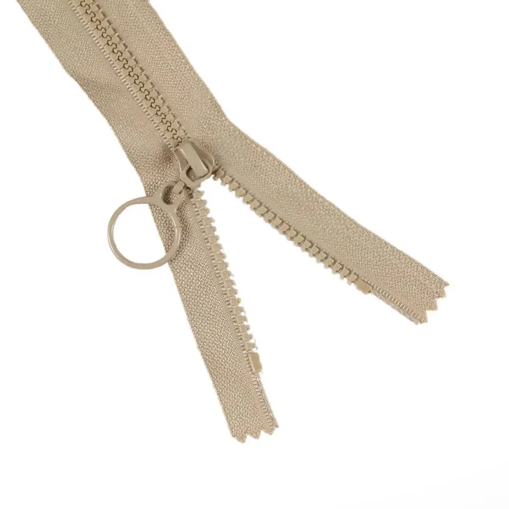 Khaki 25/60 см нейлоновые катушки молнии с цветными подобранными ползунками для самостоятельного пошива одежды аксессуары 10 цветов на выбор - Цвет: Khaki