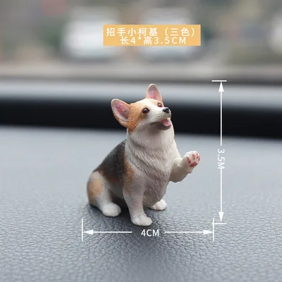 Simulation Animal Corgi, Decoration Accessories