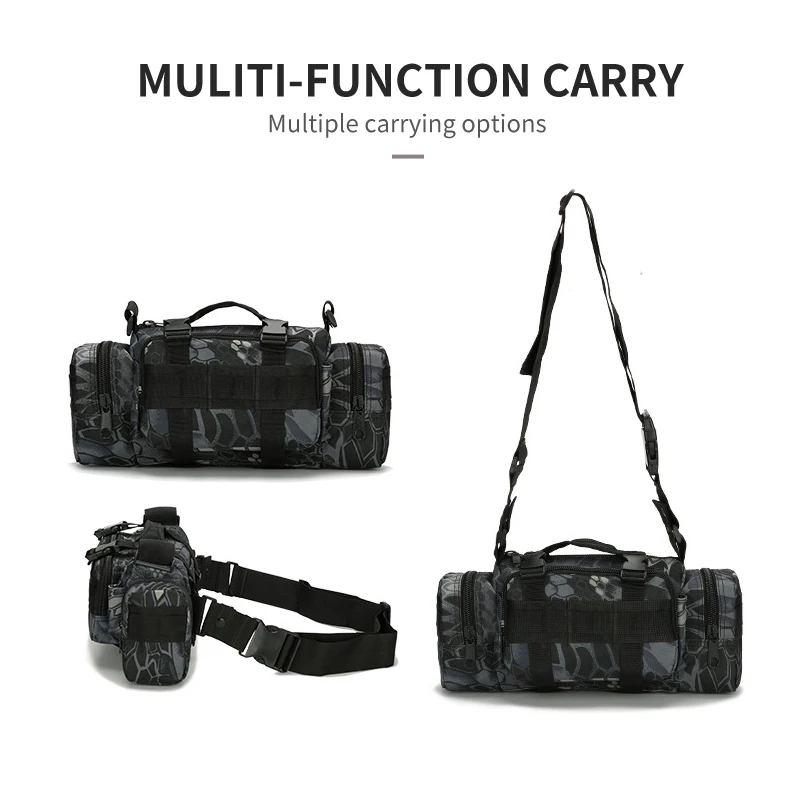 Камуфляжные дорожные сумки EDC тактический слинг посылка 3 P военный Molle тактический пакет водонепроницаемый Кошелек Оксфорд карманы