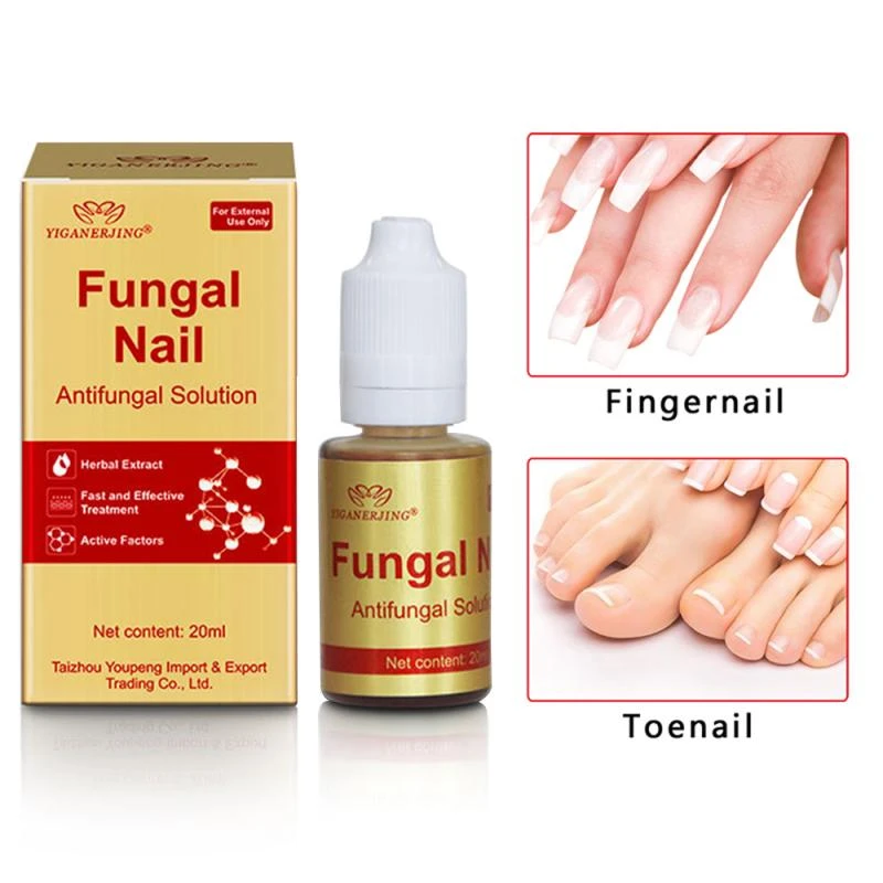 Herbal Nails Repairing Serum Paronychia Onychomycosis Treatment Anti