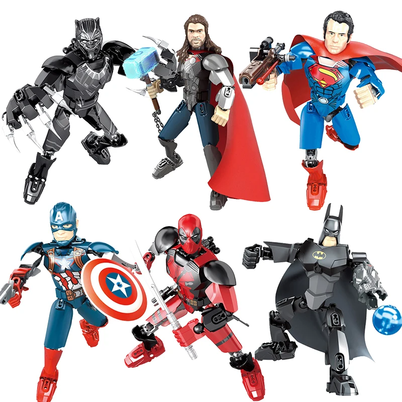 The Avenger Superheld Superman Batman Figur Action Figuren Kinder Mini Spielzeug 