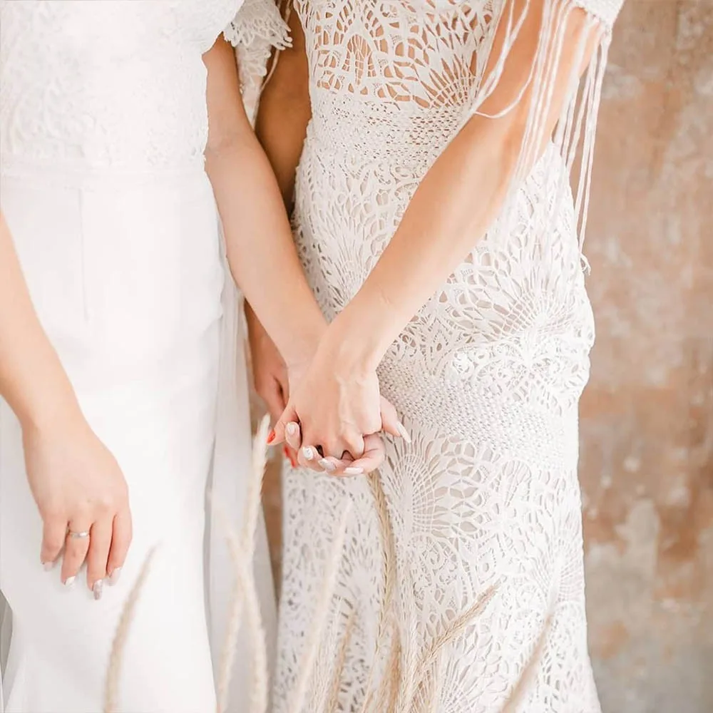 Модное сексуальное кружевное Бохо свадебное платье пляжное милое Vestido De Noiva кисточки короткий рукав богемные свадебные платья