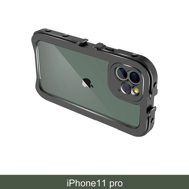 Ulanzi металлическая телефонная клетка для iPhone 11/iPhone 11 Pro/iPhone 11 Pro Max 17 мм интерфейсная клетка Vlog видео клетка для Ulanzi объектив DOF