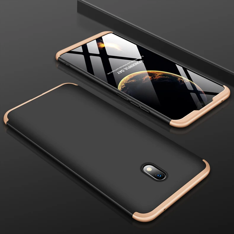 Redmi 8A чехол для Xiaomi роскошный ударопрочный жесткий телефона на 360 градусов Note 8 Pro 3