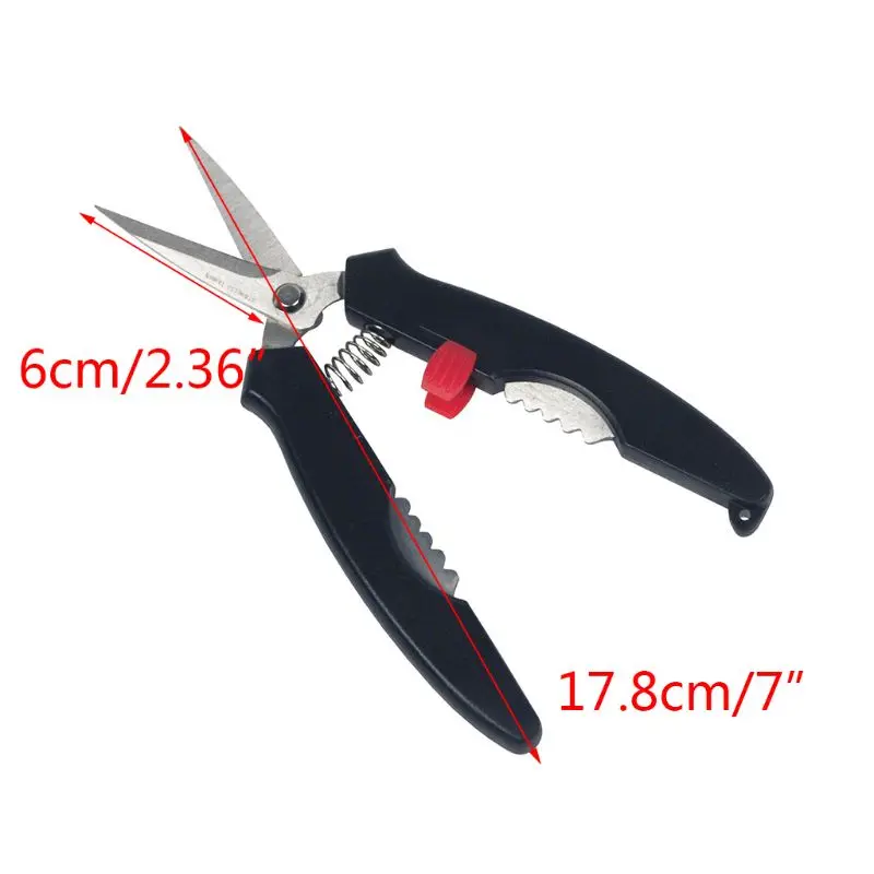 

7'' Kitchen Cracker Lobster prawn peeler Crab Shell Leg Seafood Scissor G6KA