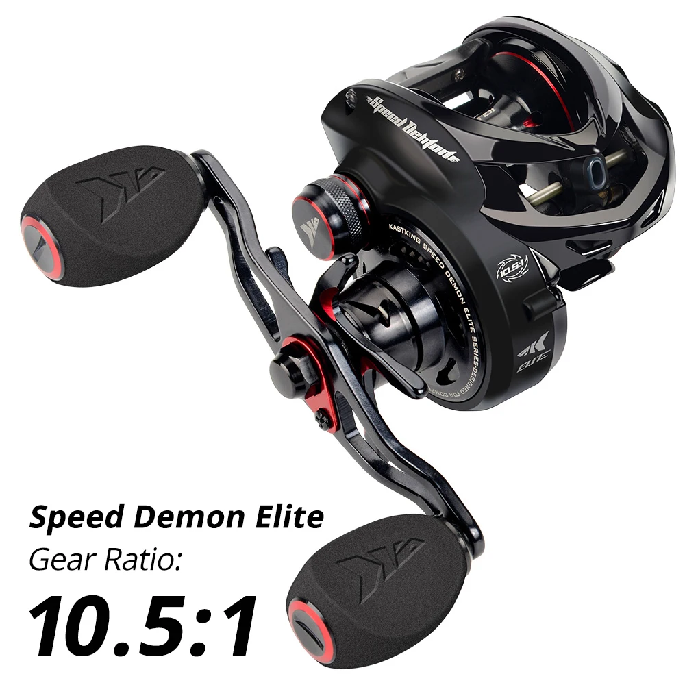Kastking Speed Demon Elite Baitcasting Fishing Reel 10.5:1 High Speed Gear  Ratio 8.1kg Max Drag Aluminum Alloy Frame Coil - Fishing Reels - AliExpress