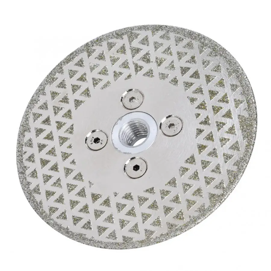 

Electroplated Diamonds Cutting Blade Grinding Disc Wood drive M 14 Flange Grit 40 for Granite Marble Reciprocating Saw blades