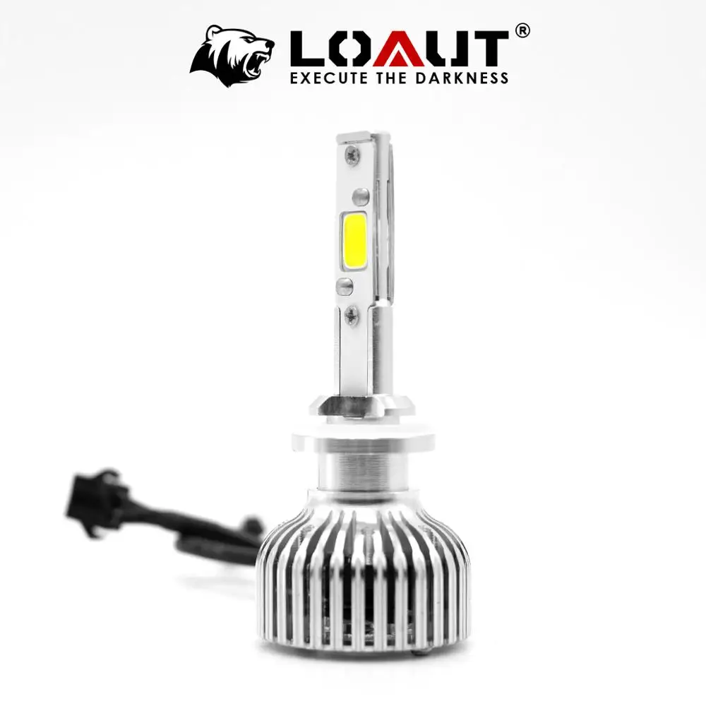 LOAUT 880 H27 881 светодиодный налобный фонарь 70 Вт 6000K COB 12V 24V 8000LM люсис привело para Авто Canbus аксессуары для фар