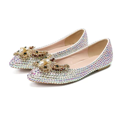 silver pearl shoes