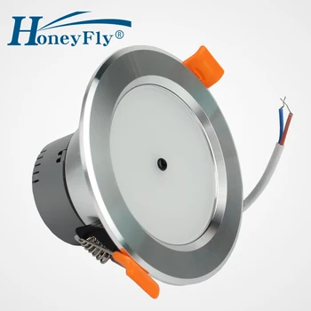 

HoneyFly LED Negative Ion Downlight 3W/5W Air Purifying Anion Aluminum LED Spot Light Ozone Sterilization Lamp Home