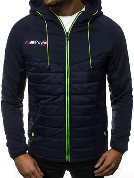 

Hoodies Men for bmw power Car Logo Print Fashion Casual Long Sleeve Hooded Sweatshirts Mens Jacket zipper Man Hoody Clothing hj