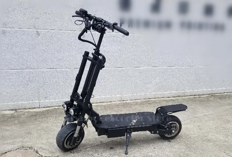 Daibot Powerful Kick Scooter Two Wheel Electric Scooters 11 Inch Double Drive 1600W Electric Scooter 60V  For Adults With Seat   (11)
